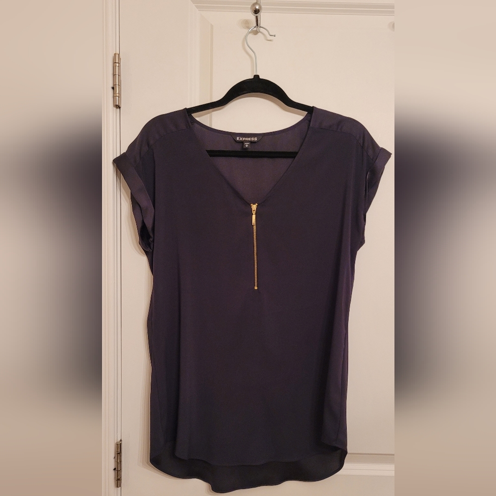 Express Black Short Sleeve Shirt